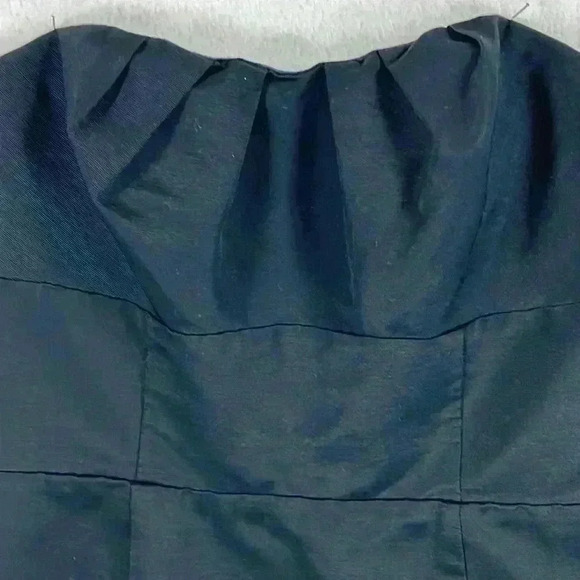 The Limited Women’s Strapless Sheath Mini Dress Size 4 Black Form-fitting Party - Picture 2 of 14